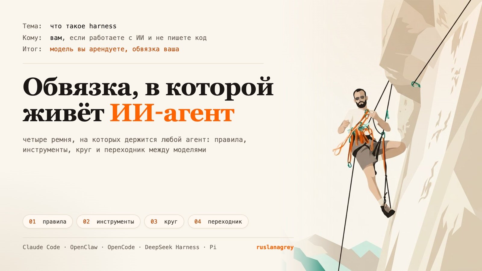 Что такое harness и почему он важнее модели, за которую вы платите